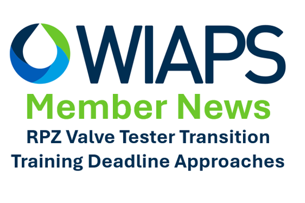 RPZ Transition Training Deadline Approaches